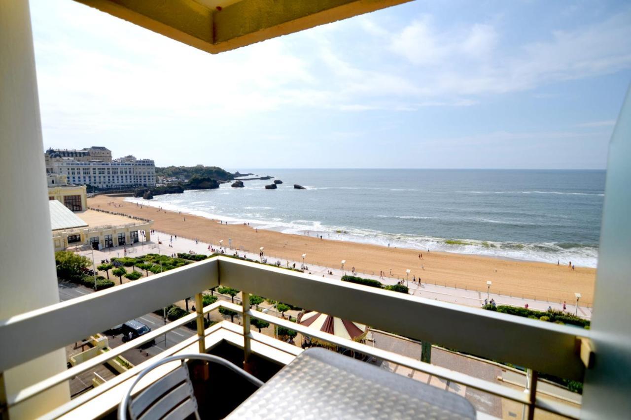 Nouvelle Vague Modern Ocean View Studio W Balcony - Swimming Pool بياريتز المظهر الخارجي الصورة