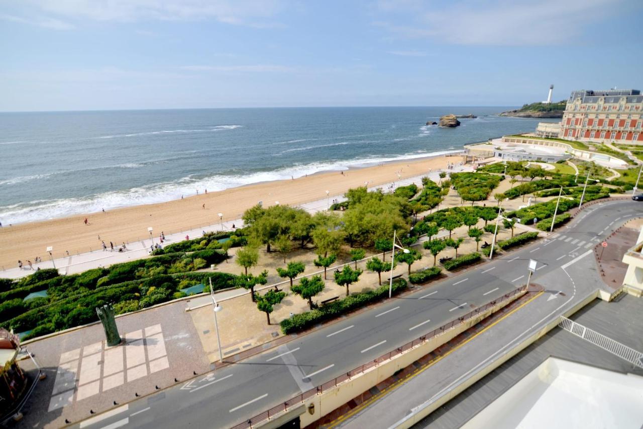 Nouvelle Vague Modern Ocean View Studio W Balcony - Swimming Pool بياريتز المظهر الخارجي الصورة