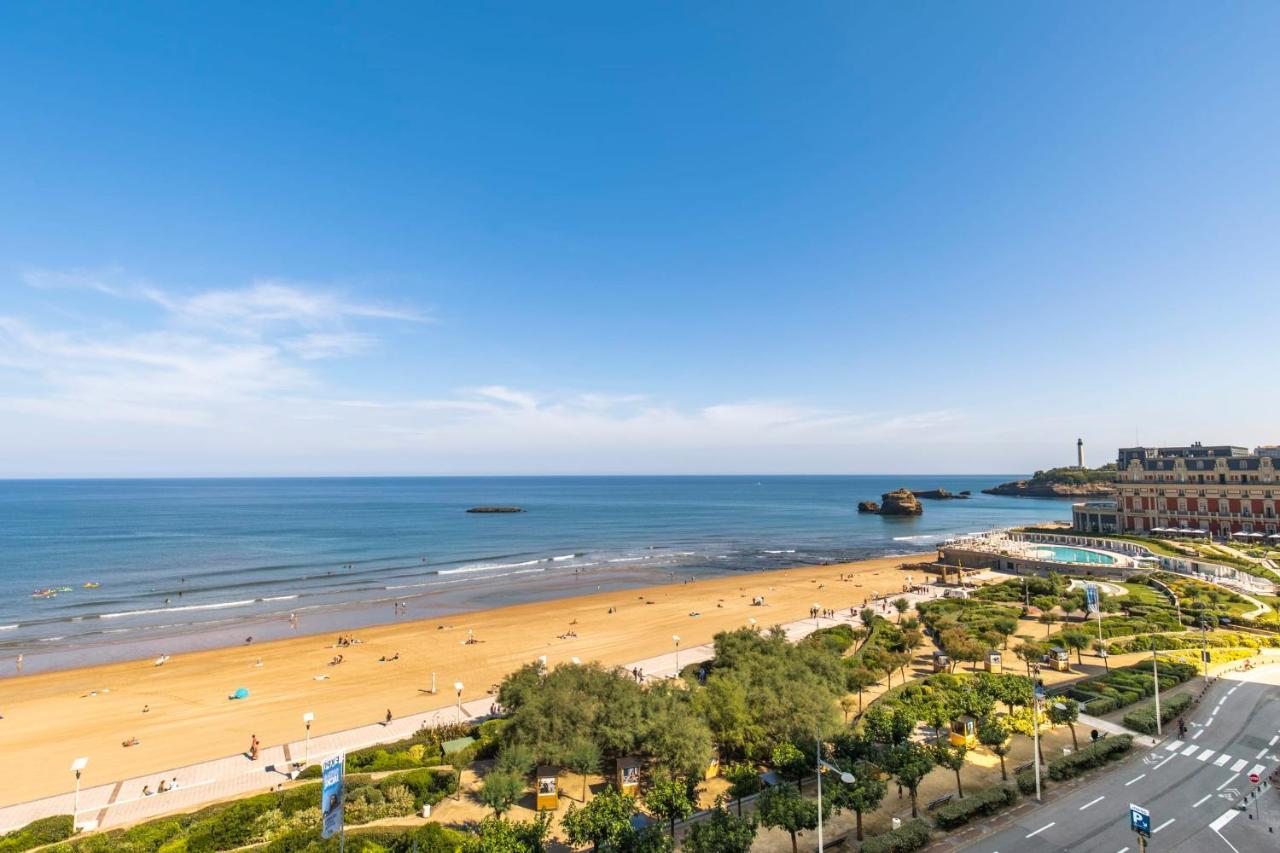 Nouvelle Vague Modern Ocean View Studio W Balcony - Swimming Pool بياريتز المظهر الخارجي الصورة