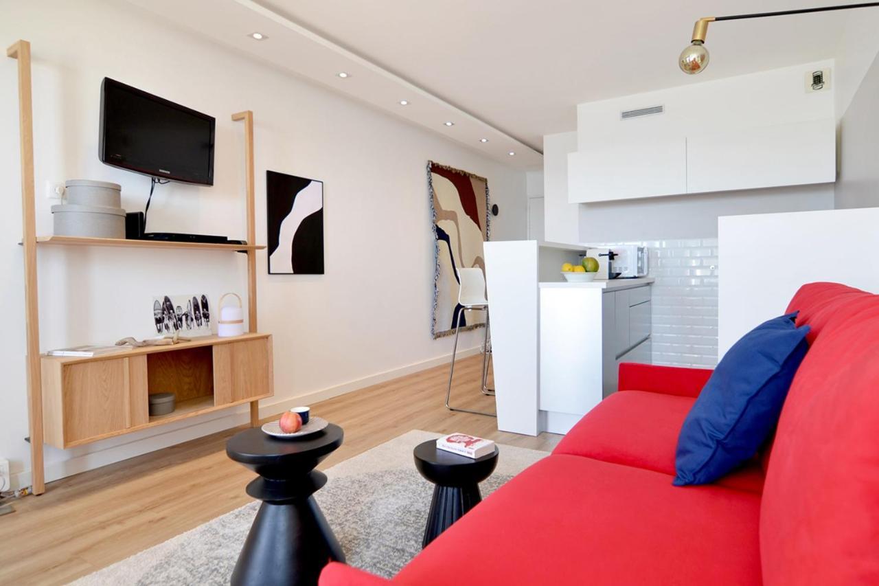 Nouvelle Vague Modern Ocean View Studio W Balcony - Swimming Pool بياريتز المظهر الخارجي الصورة