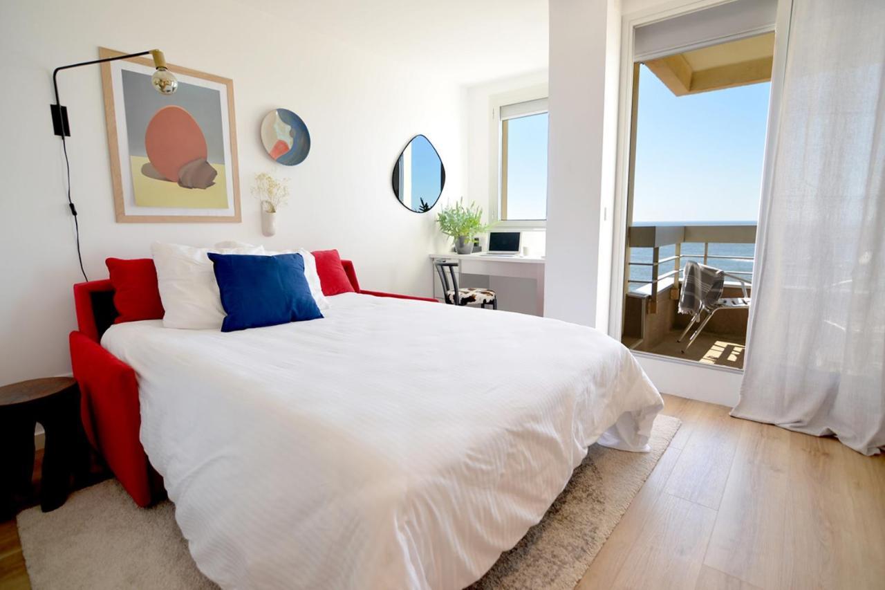 Nouvelle Vague Modern Ocean View Studio W Balcony - Swimming Pool بياريتز المظهر الخارجي الصورة